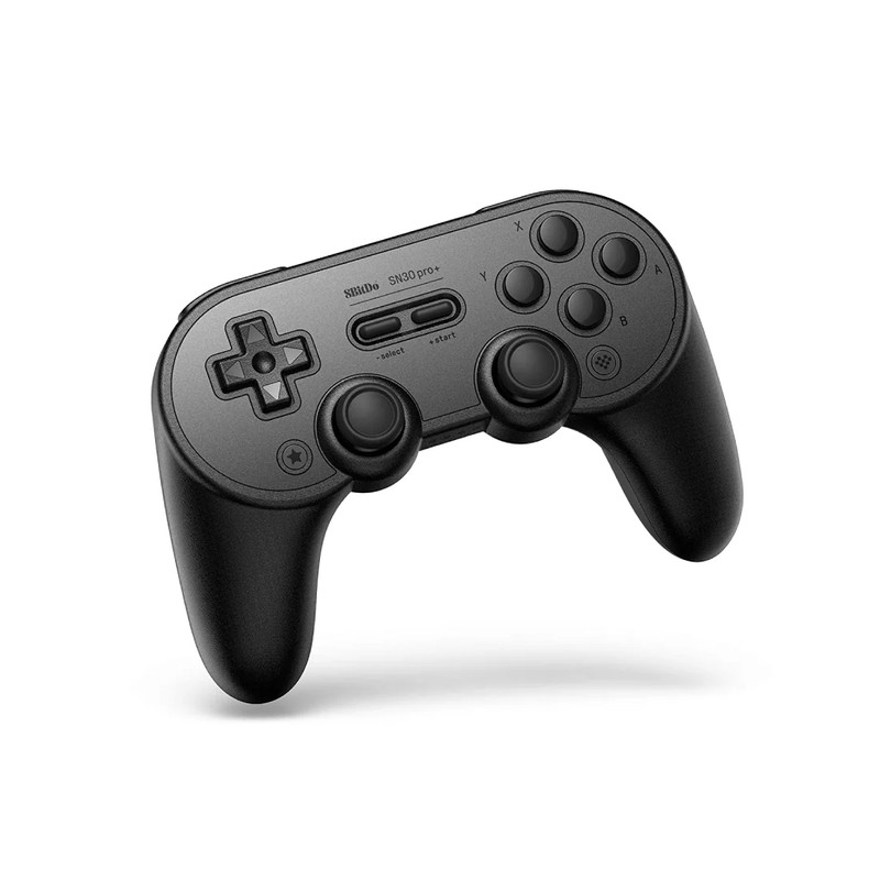 8Bitdo SN30 Pro+ BT Black Gamepad - وحدة تحكم